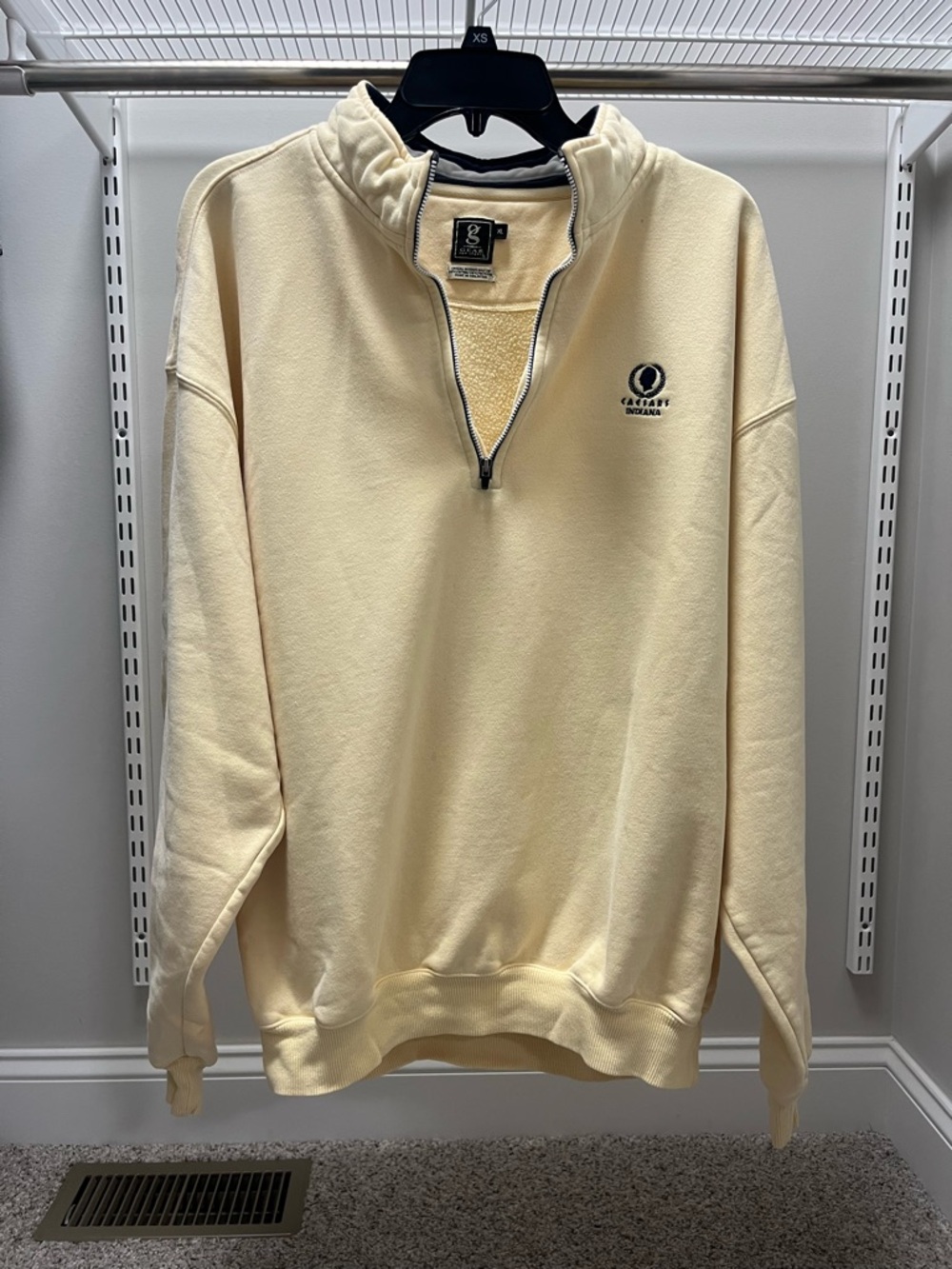 Gear For Sports Men's Caesars Indiana Half-Zip Pullover in Yellow